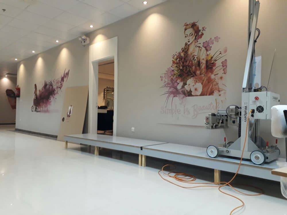 Custom wall printing graphics and murals in Nashville